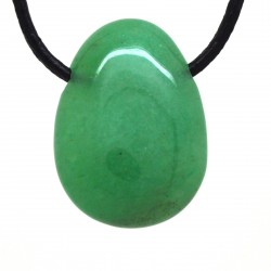 Pendentif Pierre trouée, Aventurine